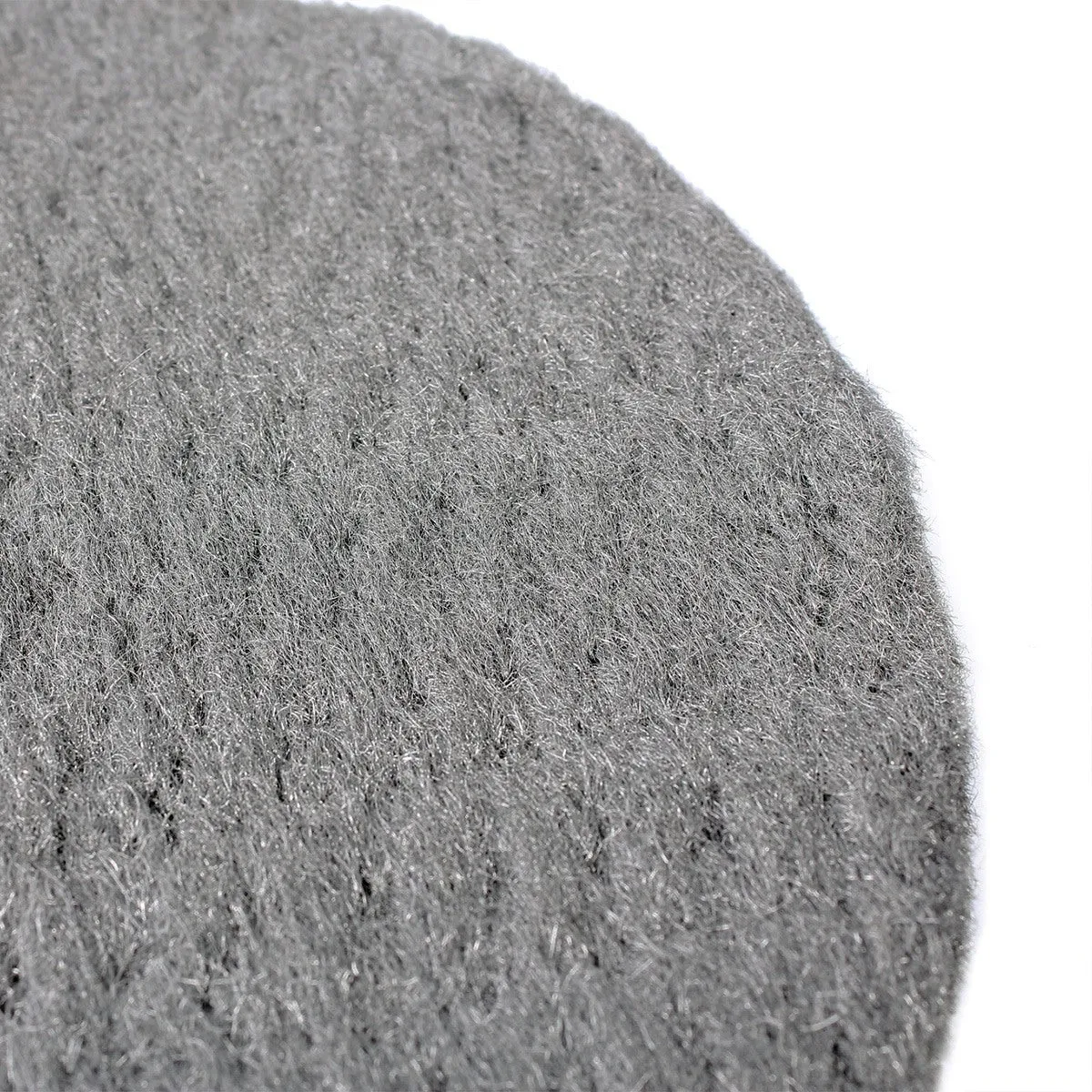 17" Pressed Steel Wool Floor Pads (#0000 - #4 Grades) - Case of 12
