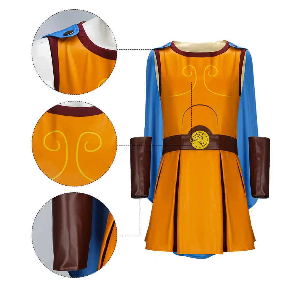 Adults Hercules Cosplay Costume Halloween Outfits (M-XL Ready to Ship)