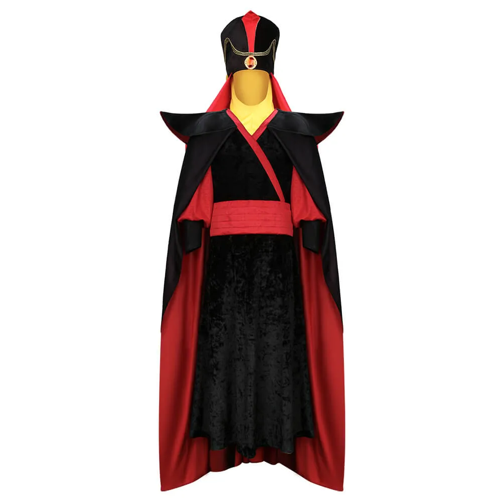 Aladdin Jafar Cosplay Costume for Adults (S-XXL Ready to Ship)