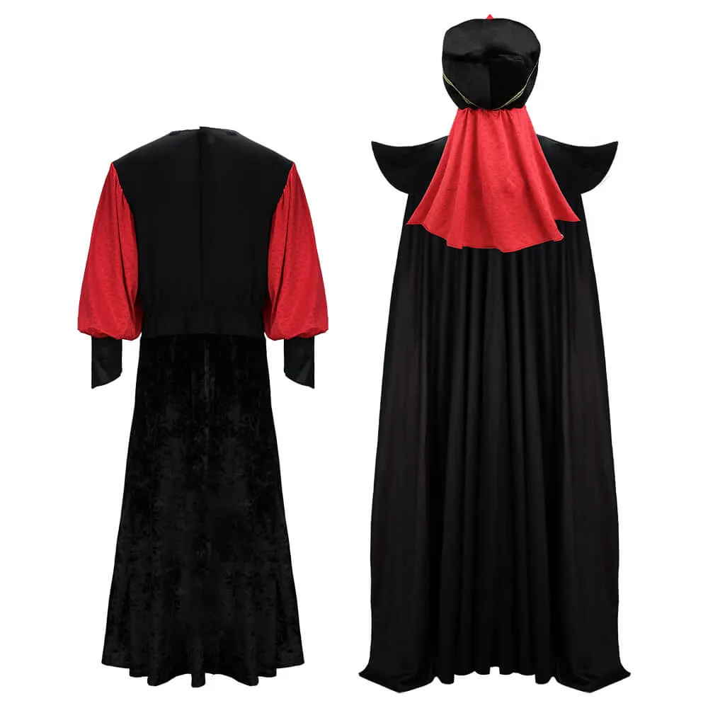 Aladdin Jafar Cosplay Costume for Adults (S-XXL Ready to Ship)
