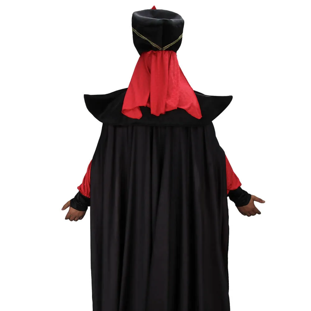 Aladdin Jafar Cosplay Costume for Adults (S-XXL Ready to Ship)