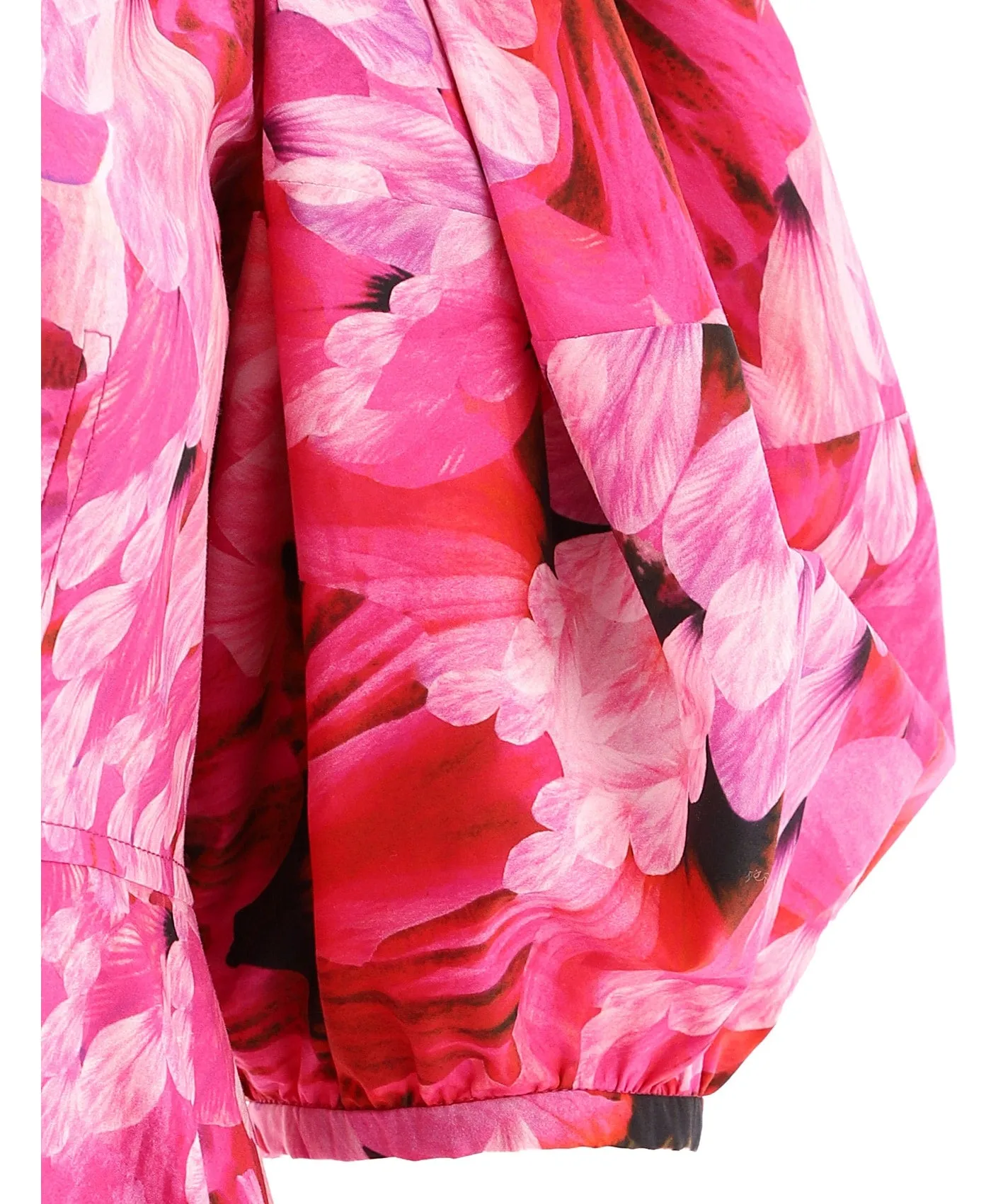Alexander McQueen Floral Print Babydoll Dress