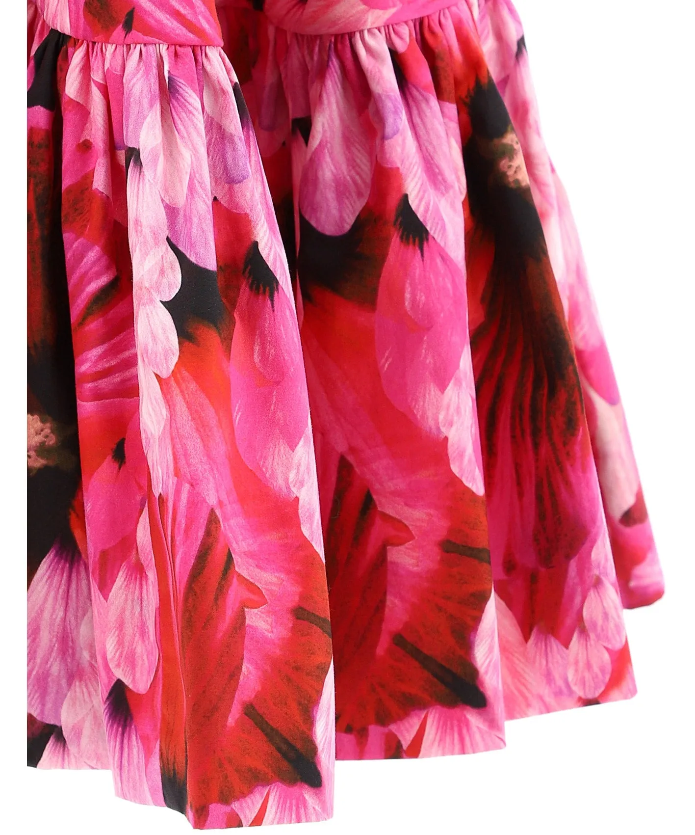 Alexander McQueen Floral Print Babydoll Dress