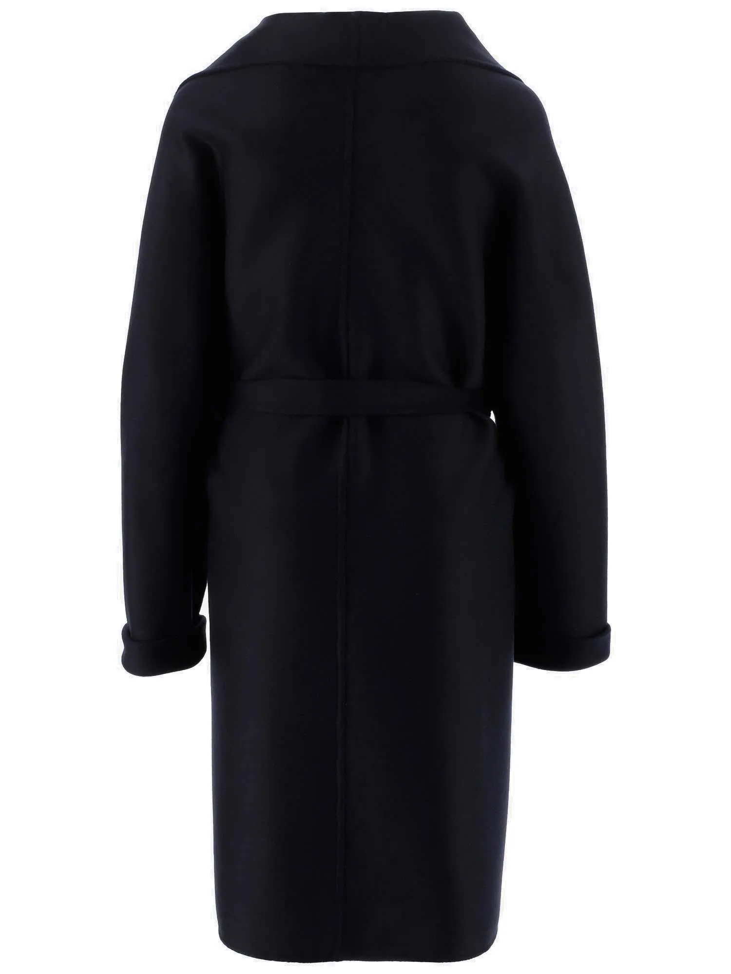 Aspesi Belted Single Buttoned Coat