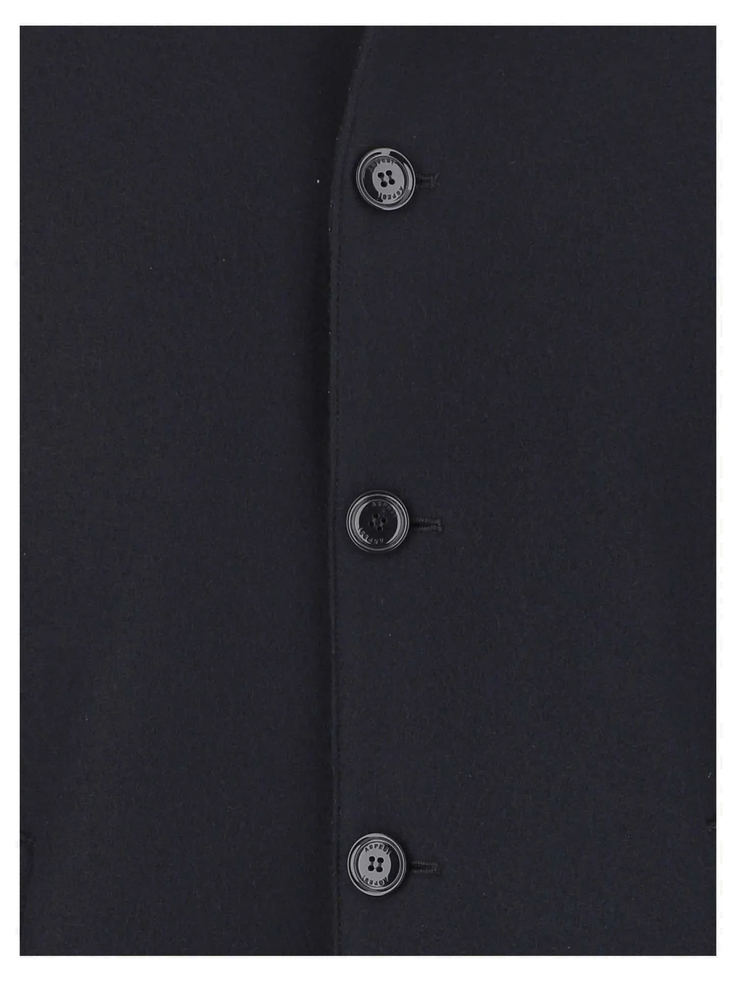 Aspesi Single-Breasted Buttoned Coat