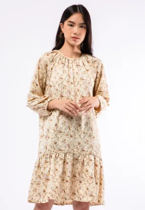 Babydoll Printed Flowy Dress