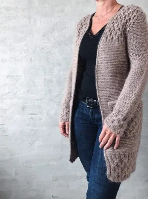 Beatrice cardigan by Önling, No 2 silk mohair knitting kit Beatrice cardigan by Önling, No 2 silk mohair knitting kit