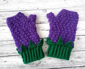 Blackberry Fingerless Gloves