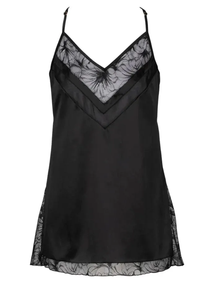 Broadway Night Babydoll- Black
