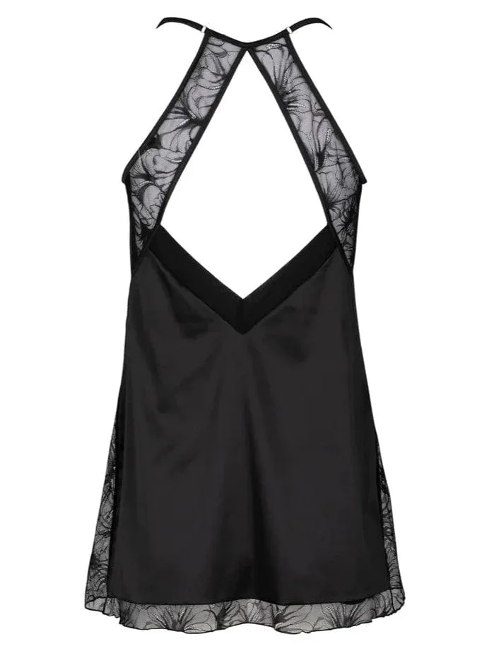 Broadway Night Babydoll- Black