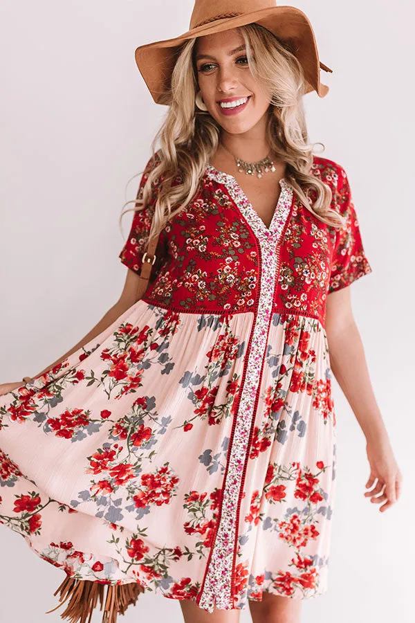 Brooklyn Heights Floral Babydoll Dress