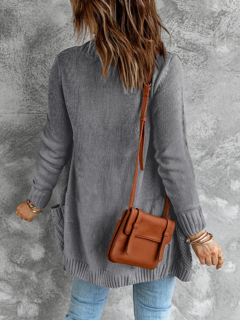 Button-Front Cardigan