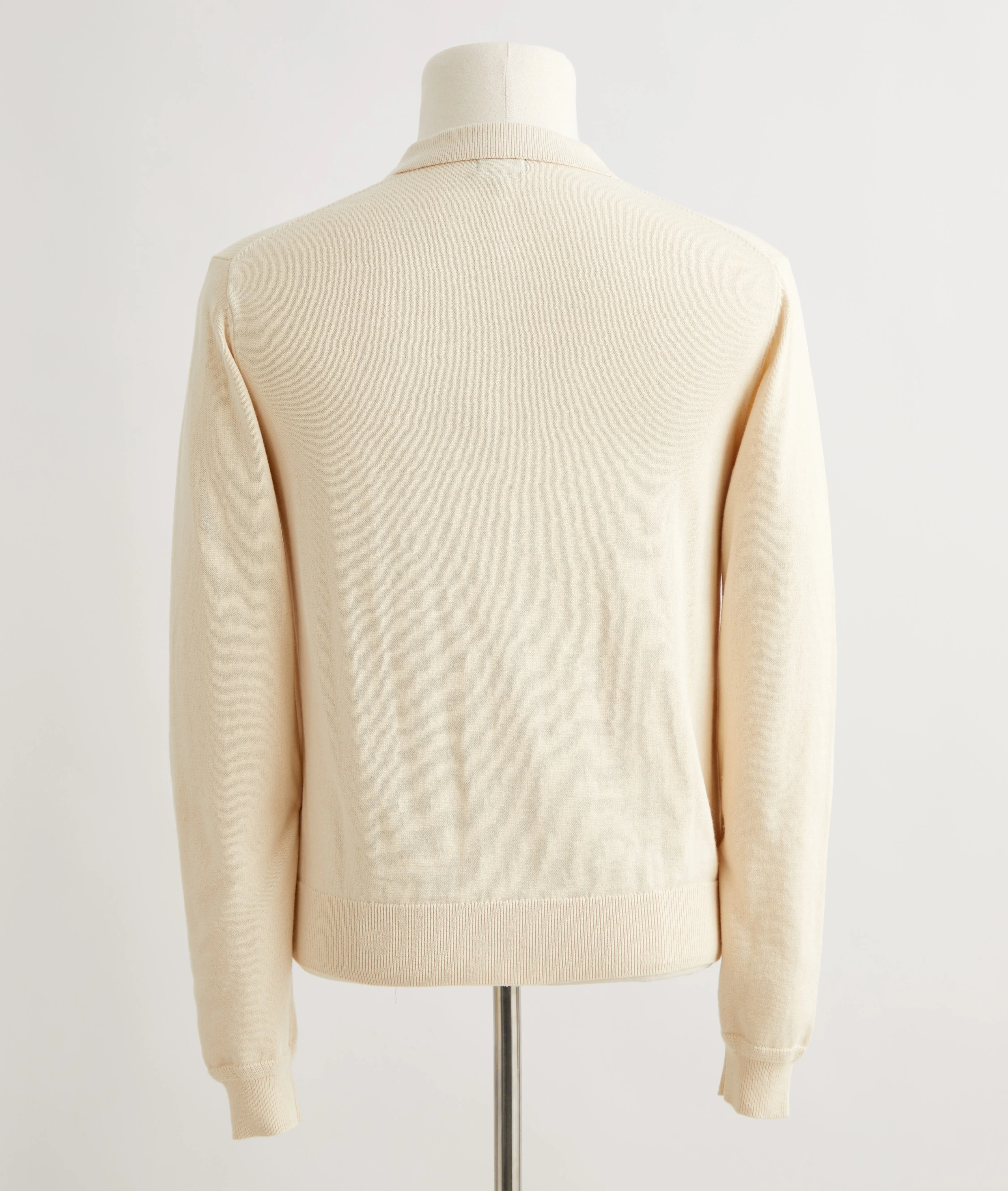 Cable Knit Silk Blend Cardigan