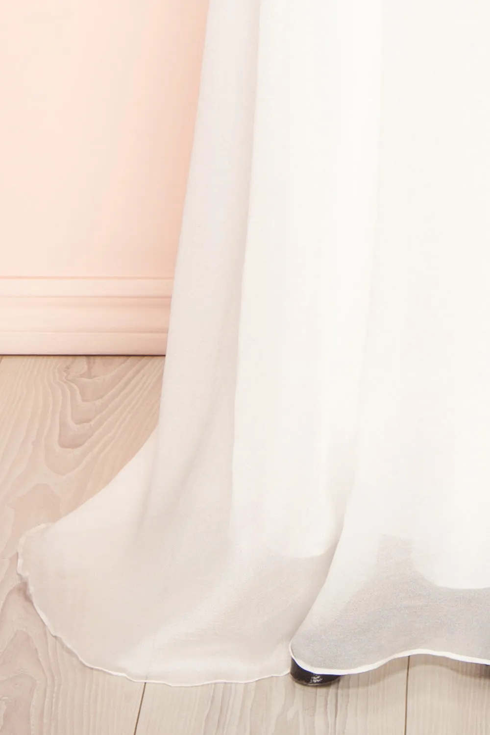 Chrissy | White Maxi Dress w/ Empire Waist