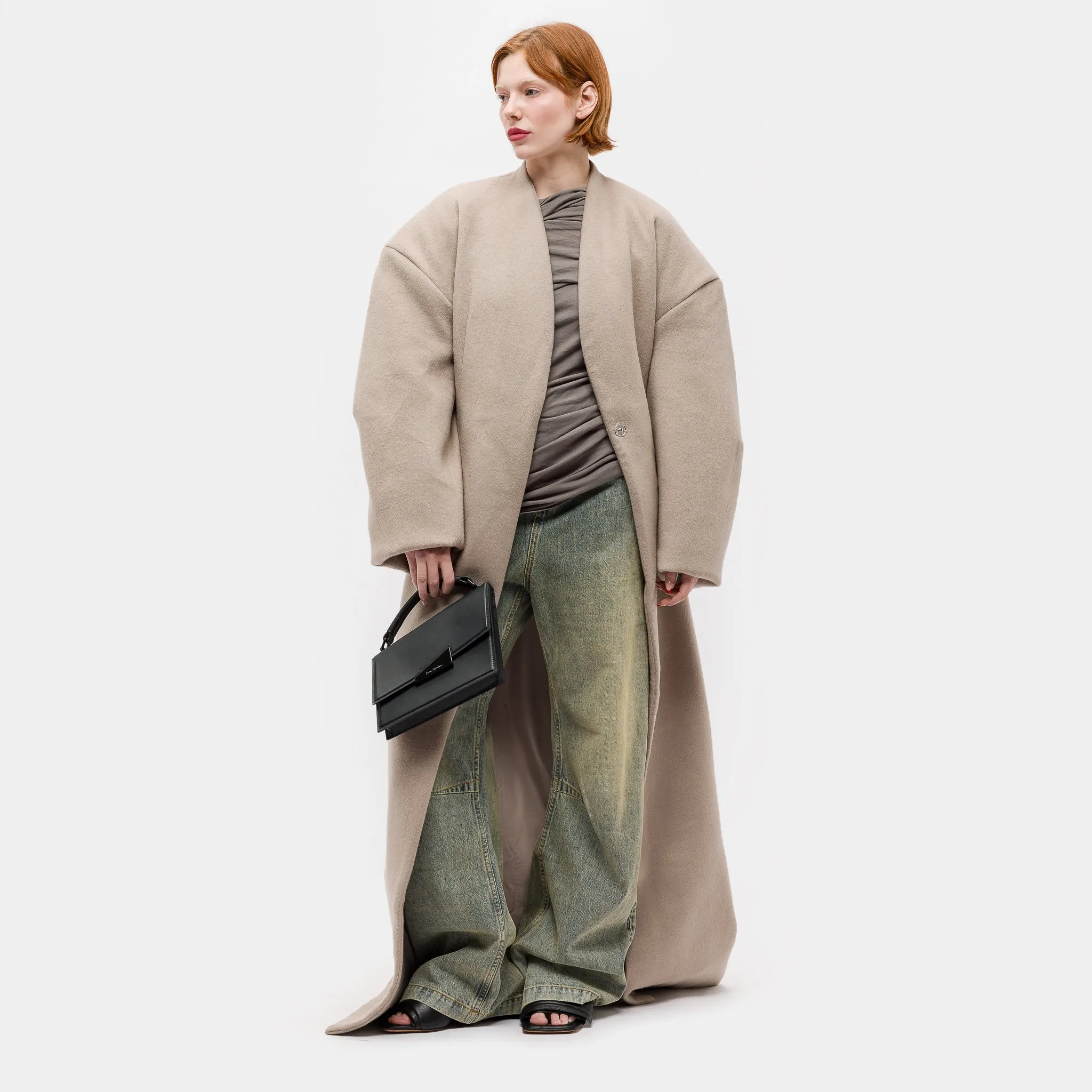 Chrysalis Coat in Tan
