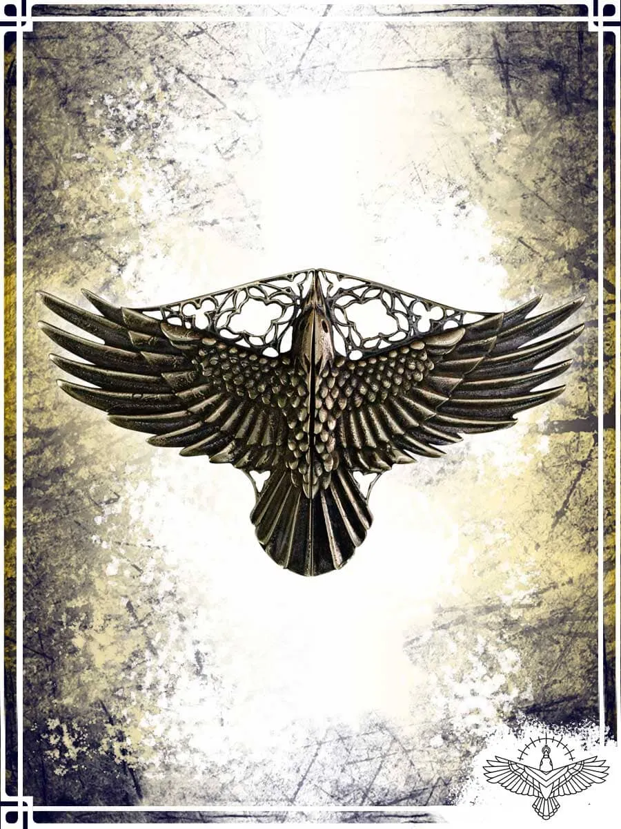 Cloak Clasp - Raven