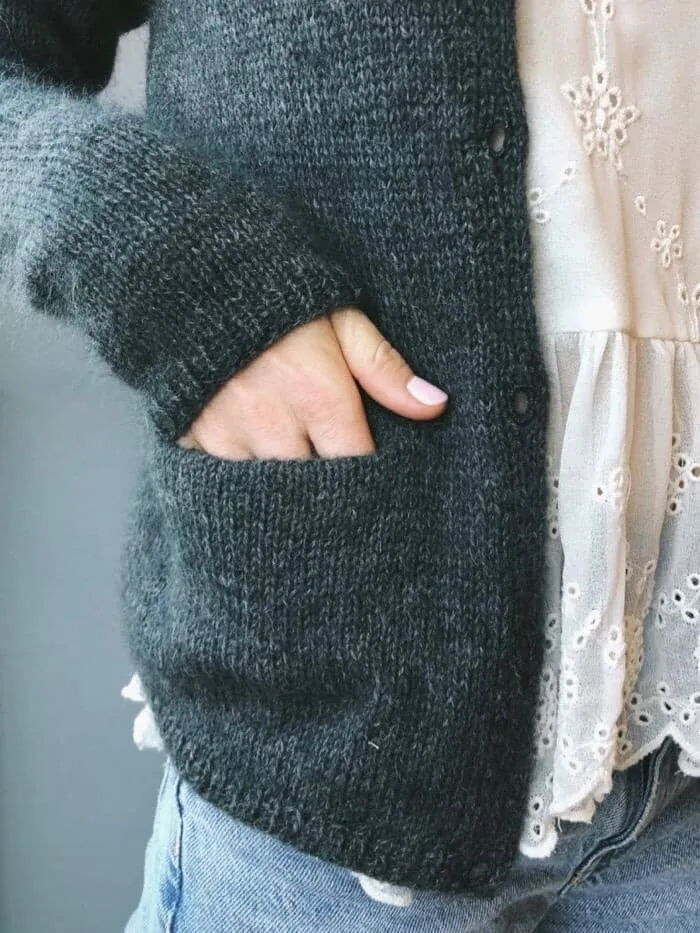 Copenhagen cardigan by PetiteKnit, knitting pattern