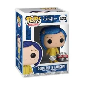 Coraline Pop! Vinyl Figure Coraline in Raincoat (Diamond Glitter Collection) [423]