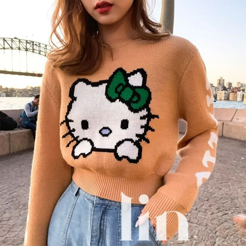 Cute Kitty Loose Sweater KI239