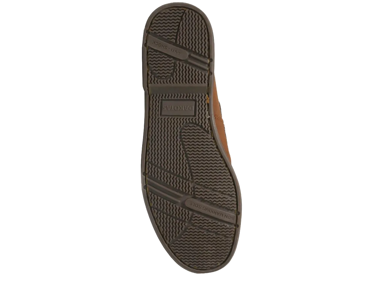 Dakotas Tan/Choc Dockside Shoe