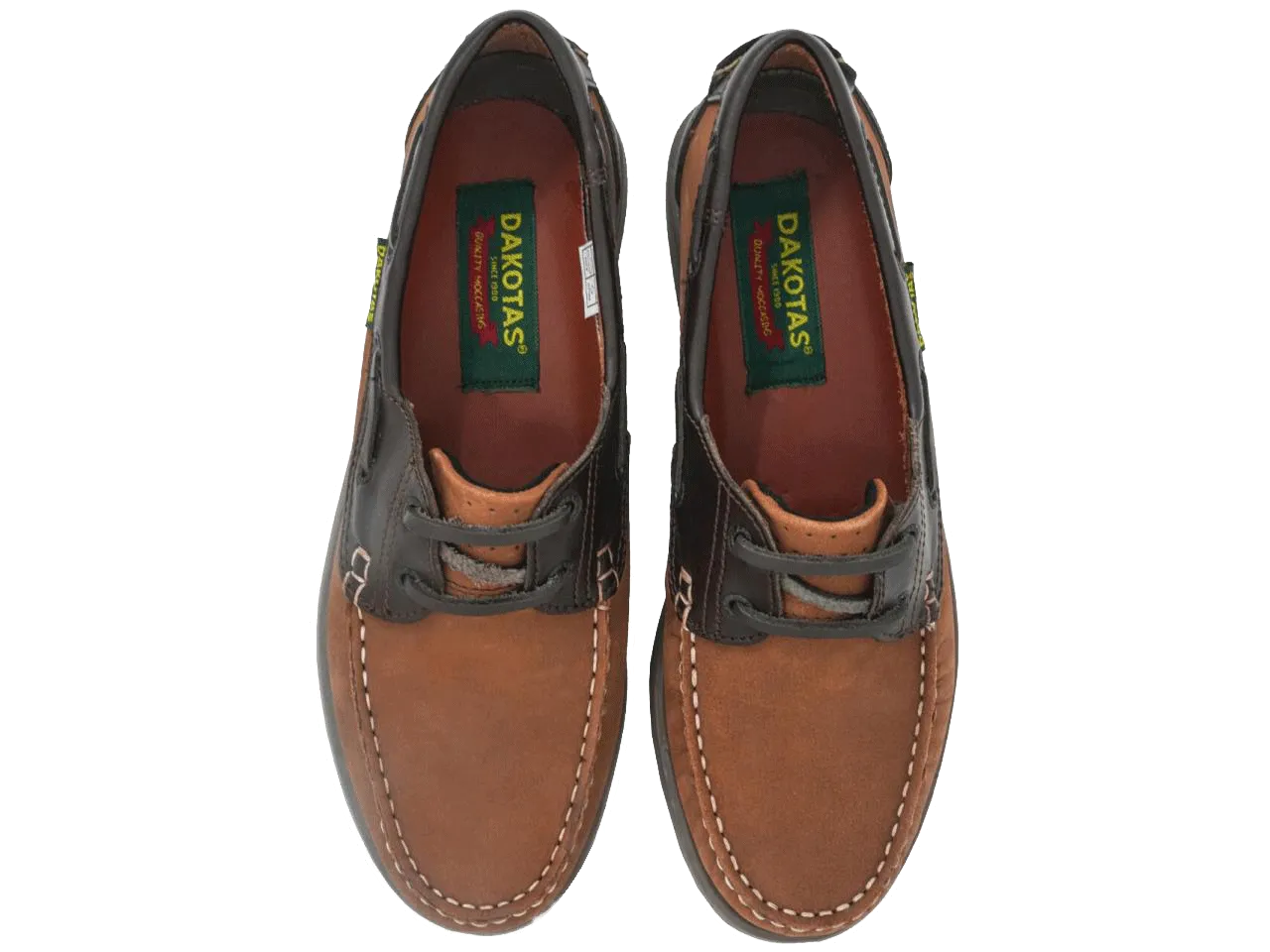 Dakotas Tan/Choc Dockside Shoe