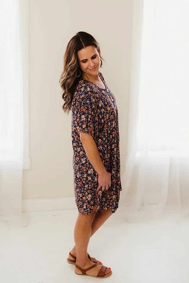 Ditsy Floral Babydoll Dress