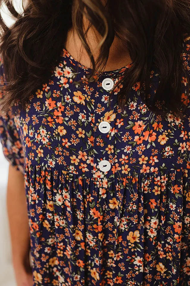 Ditsy Floral Babydoll Dress