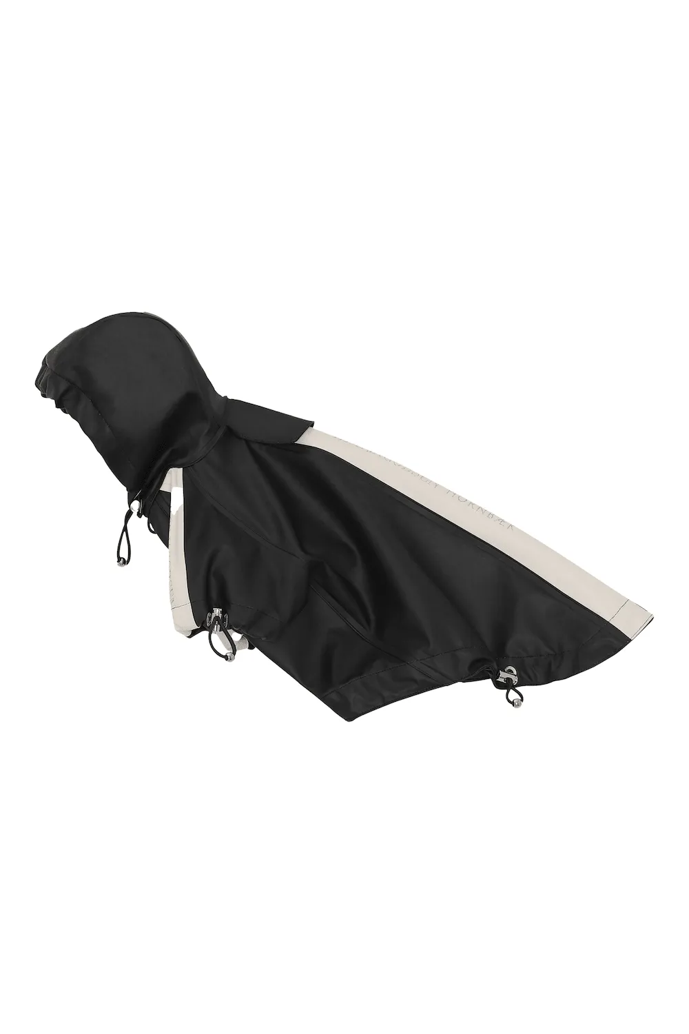 Dog Rain Coat | Black | For Small Dog Breeds