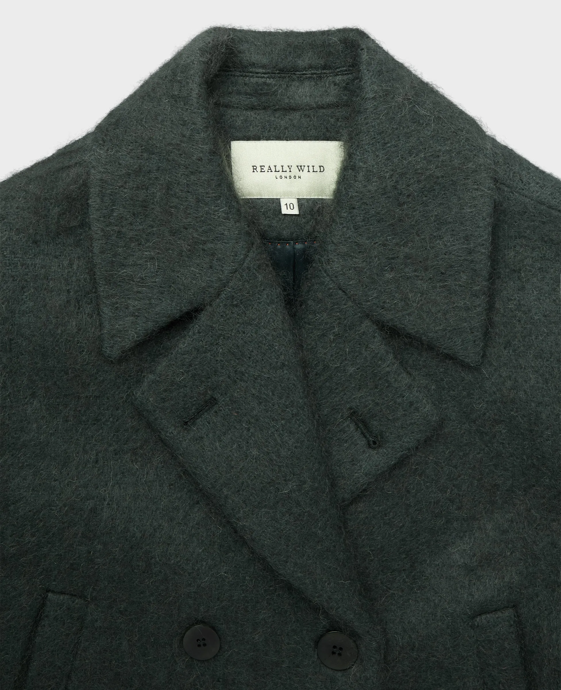 Emma Mohair Pea Coat