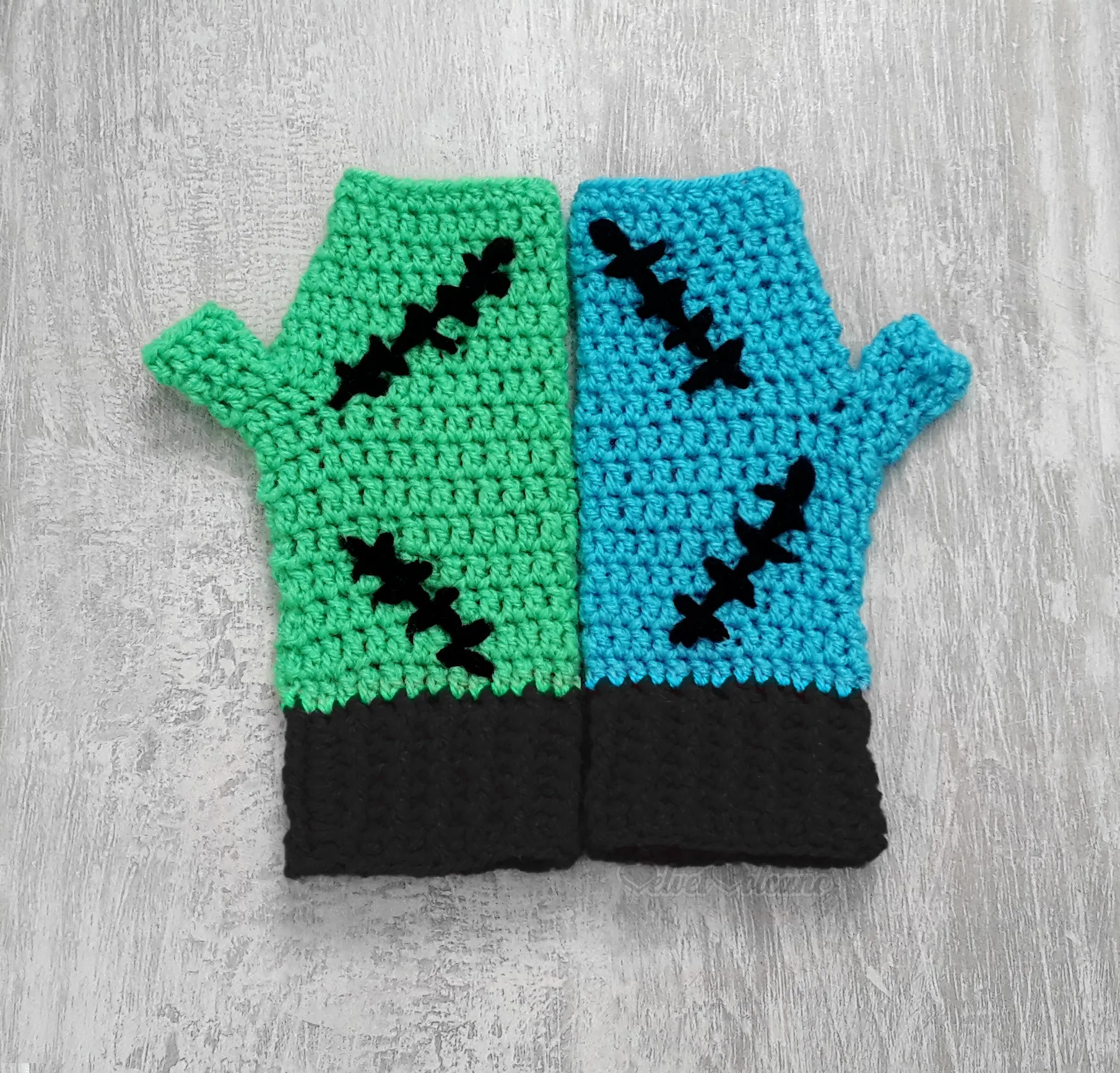 FrankenKitty Fingerless Gloves