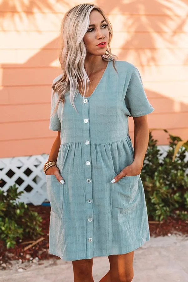 Grayton Beach Babydoll Tunic Dress in Island Paradise