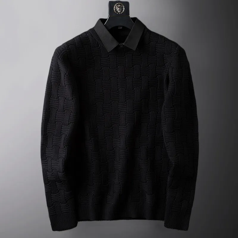 Hayden Chase Elegant Polo Sweater