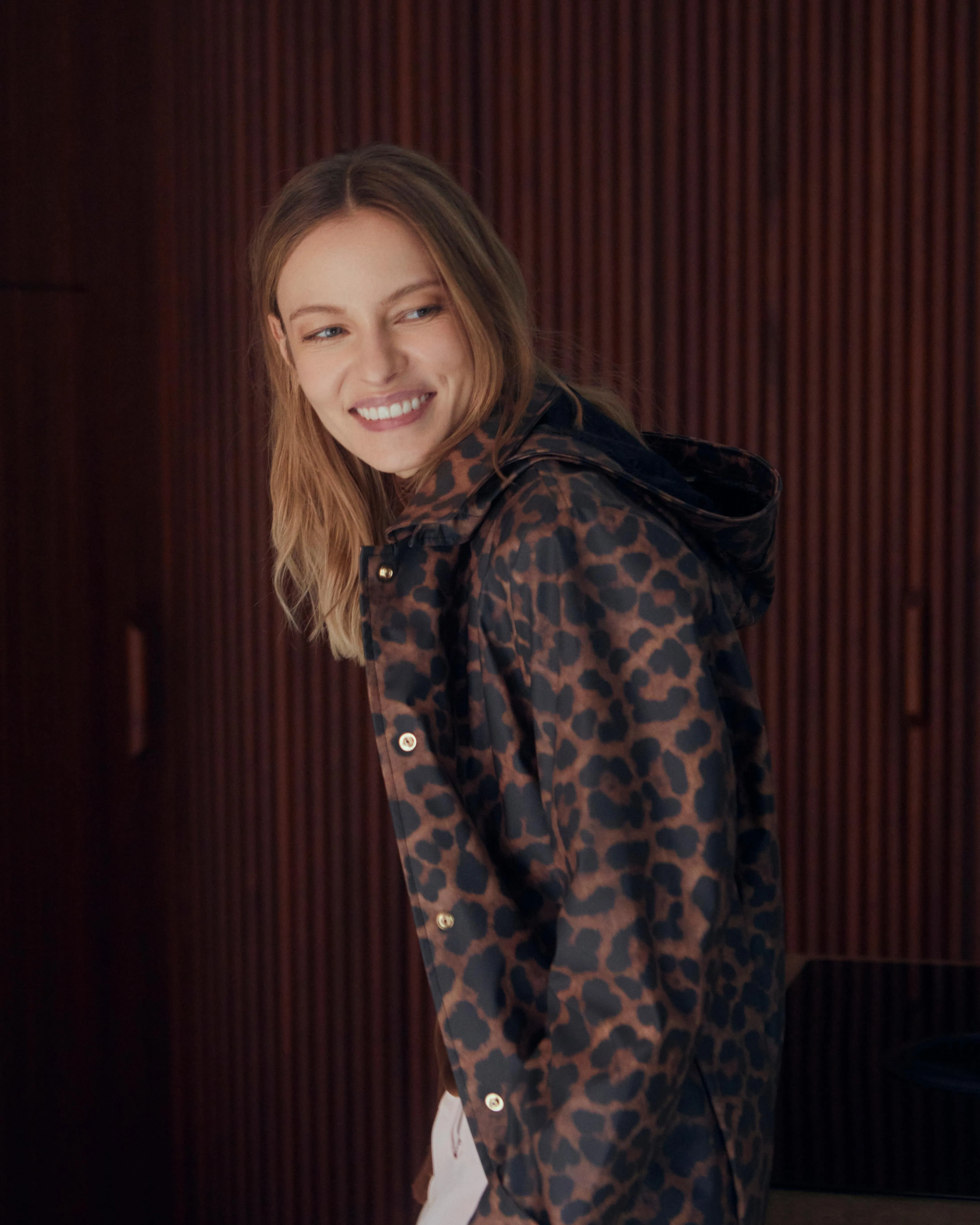 Iconic Princess Slicker - Leopard