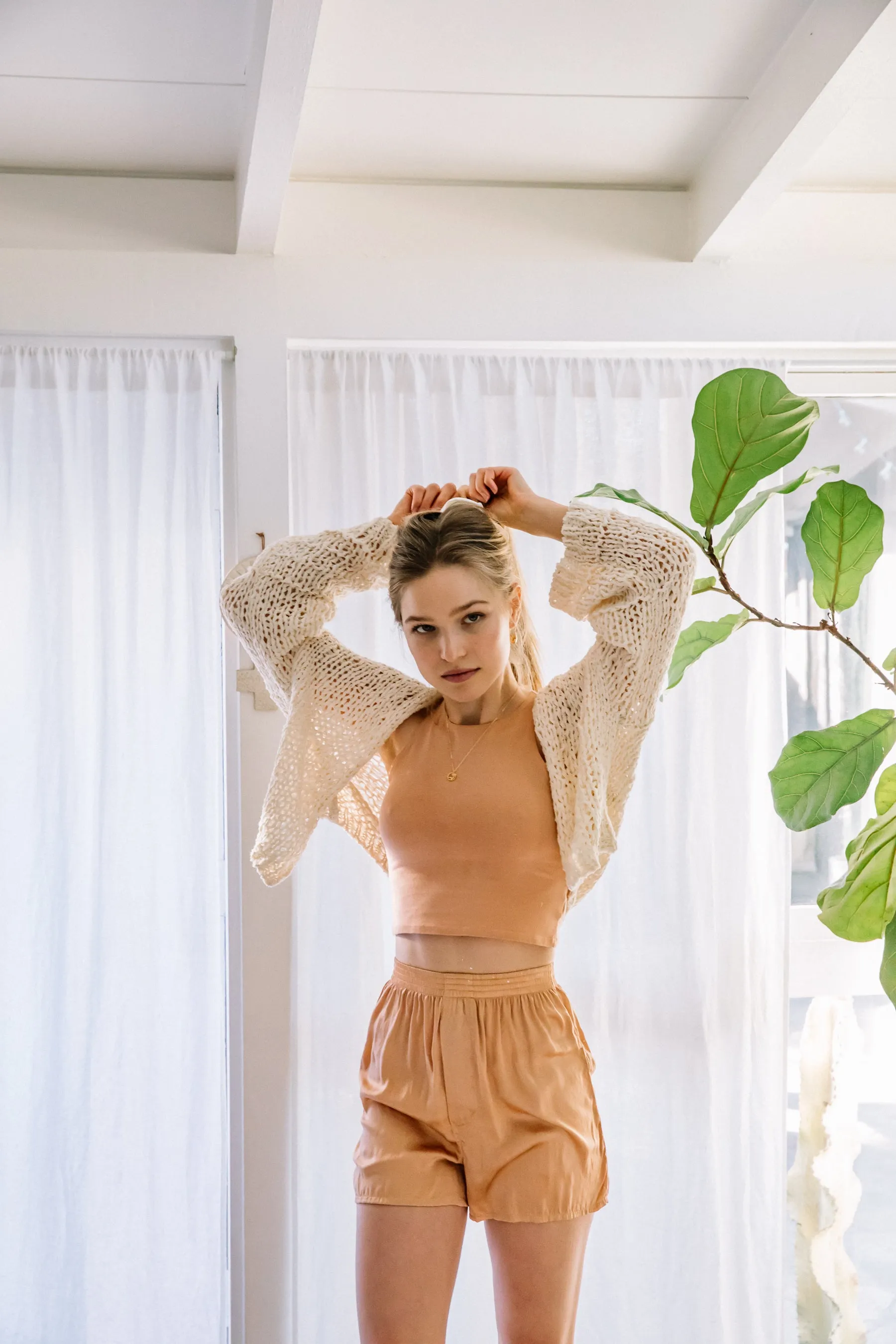 Ivory Daiquiri Cardigan