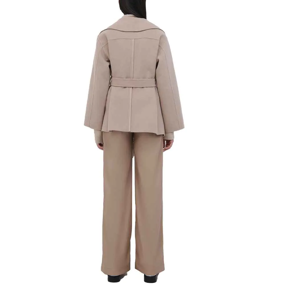 Jonathan Simkhai Rowen Wool Fringe Jacket