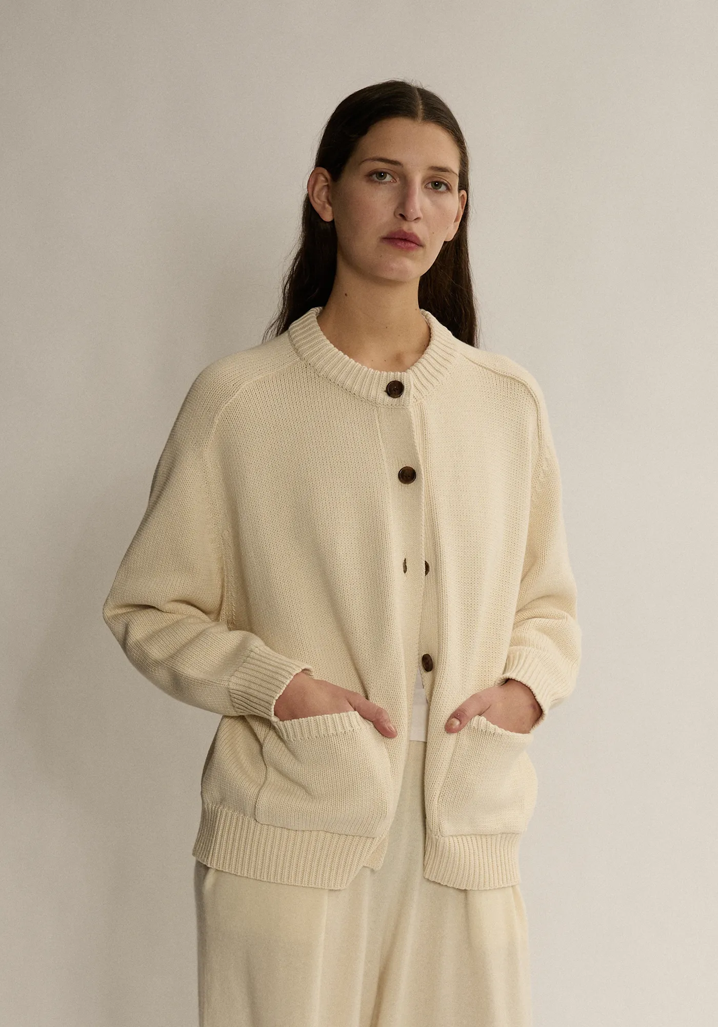 Kaelie Organic Cotton Cardigan