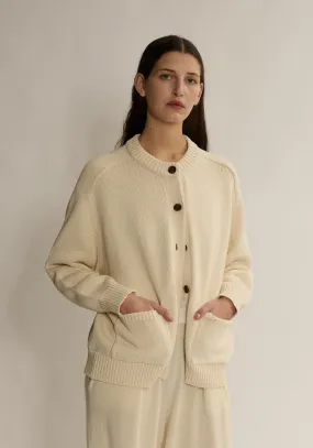 Kaelie Organic Cotton Cardigan