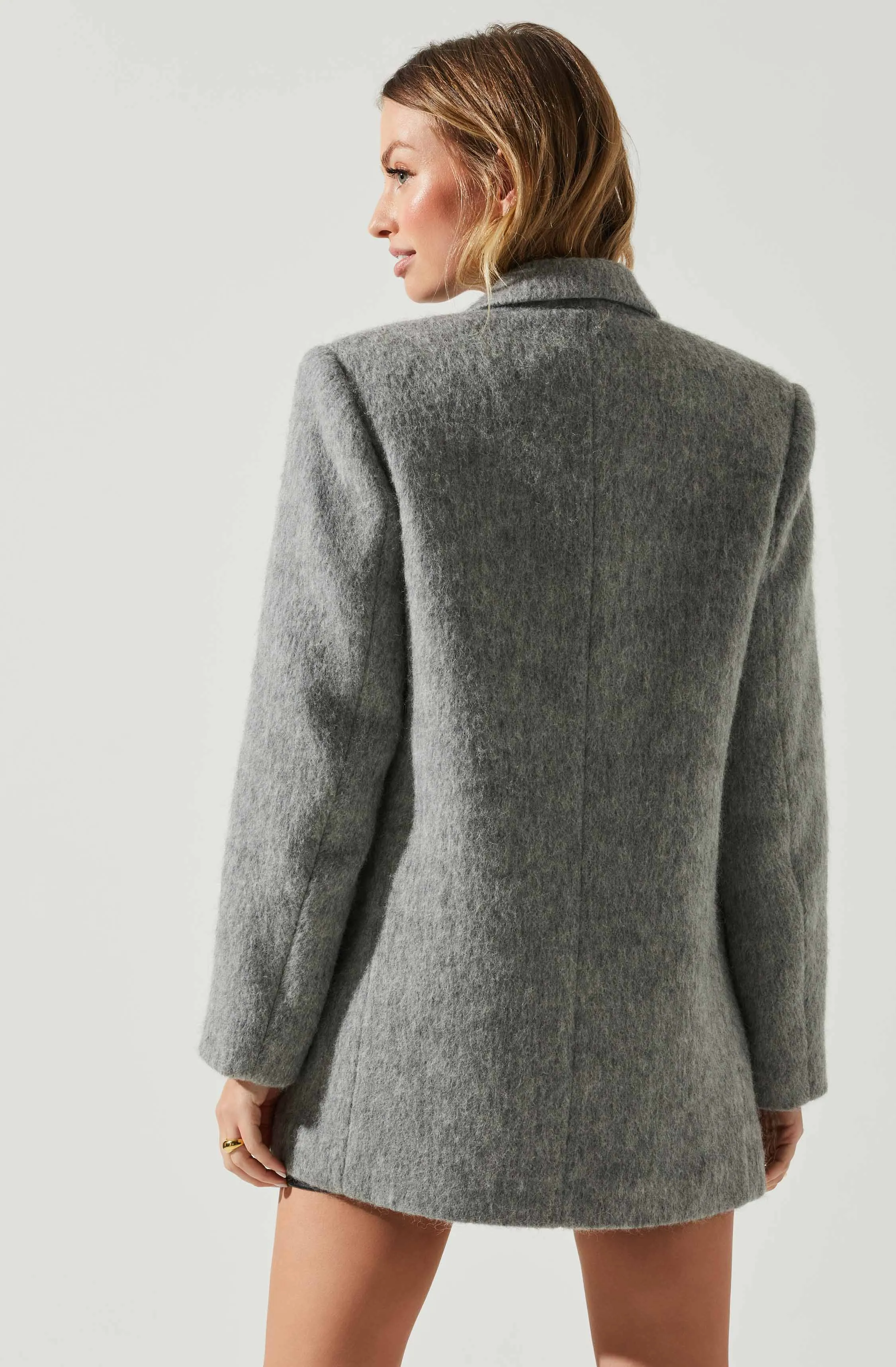 Kindra Wool Blend Coat