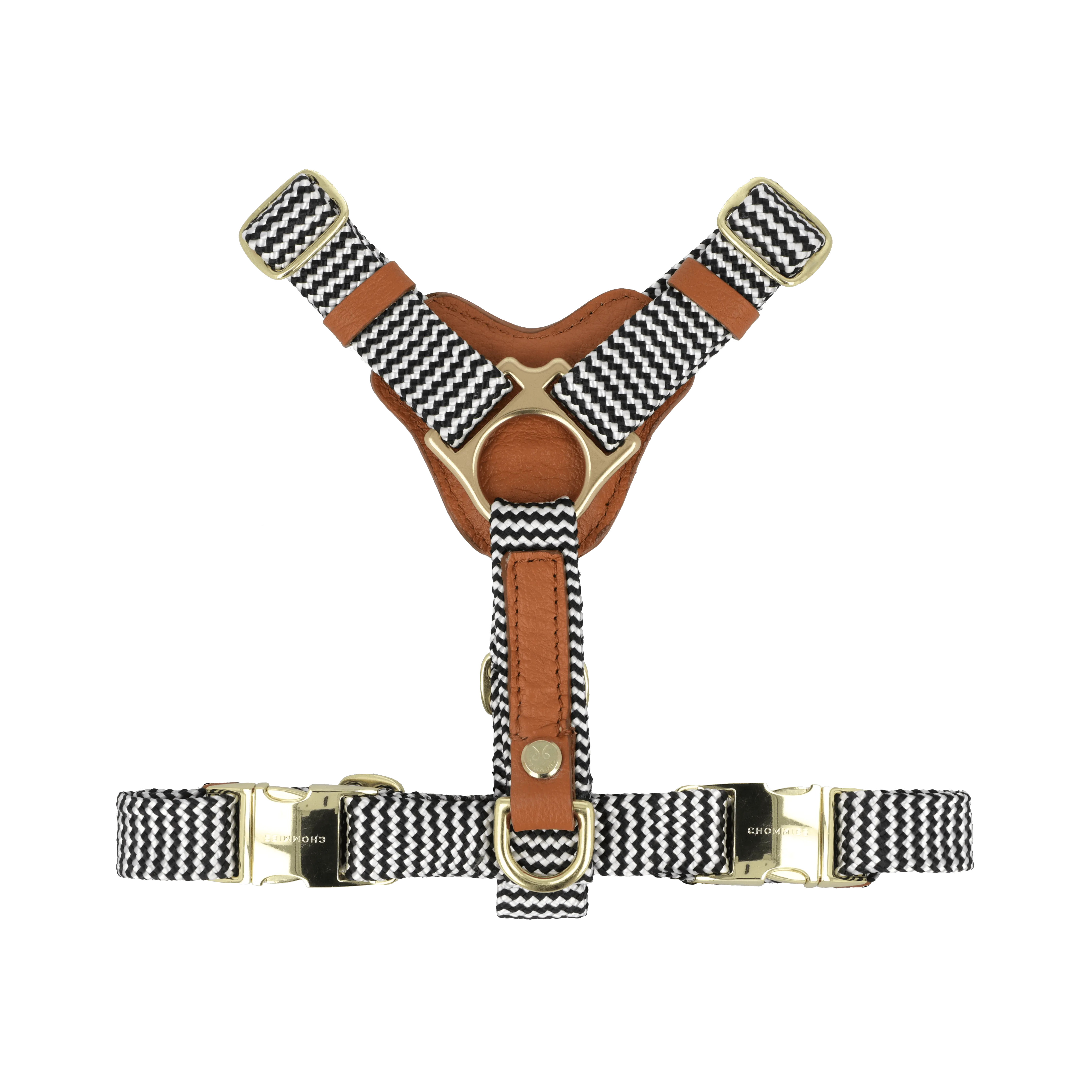 Leather Dog Harness | Cognac West