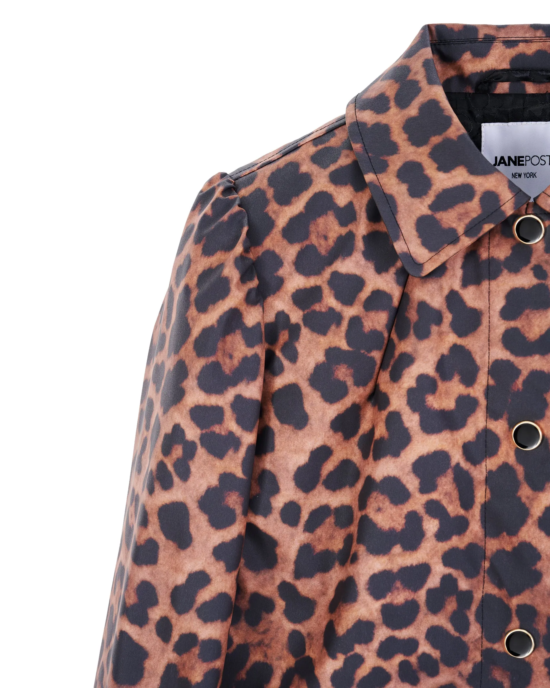 Long Raincoat - Leopard