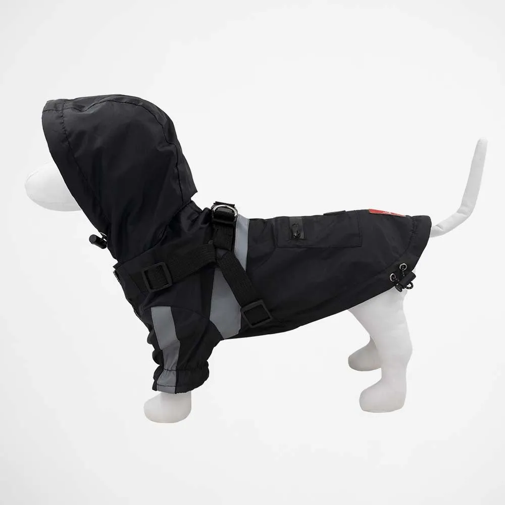 Louie Living | Black Dog Raincoat