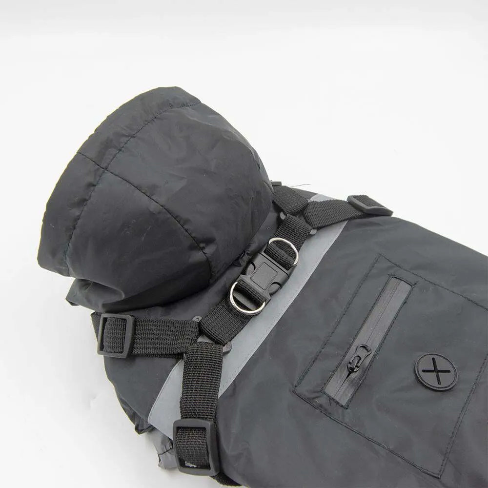 Louie Living | Black Dog Raincoat