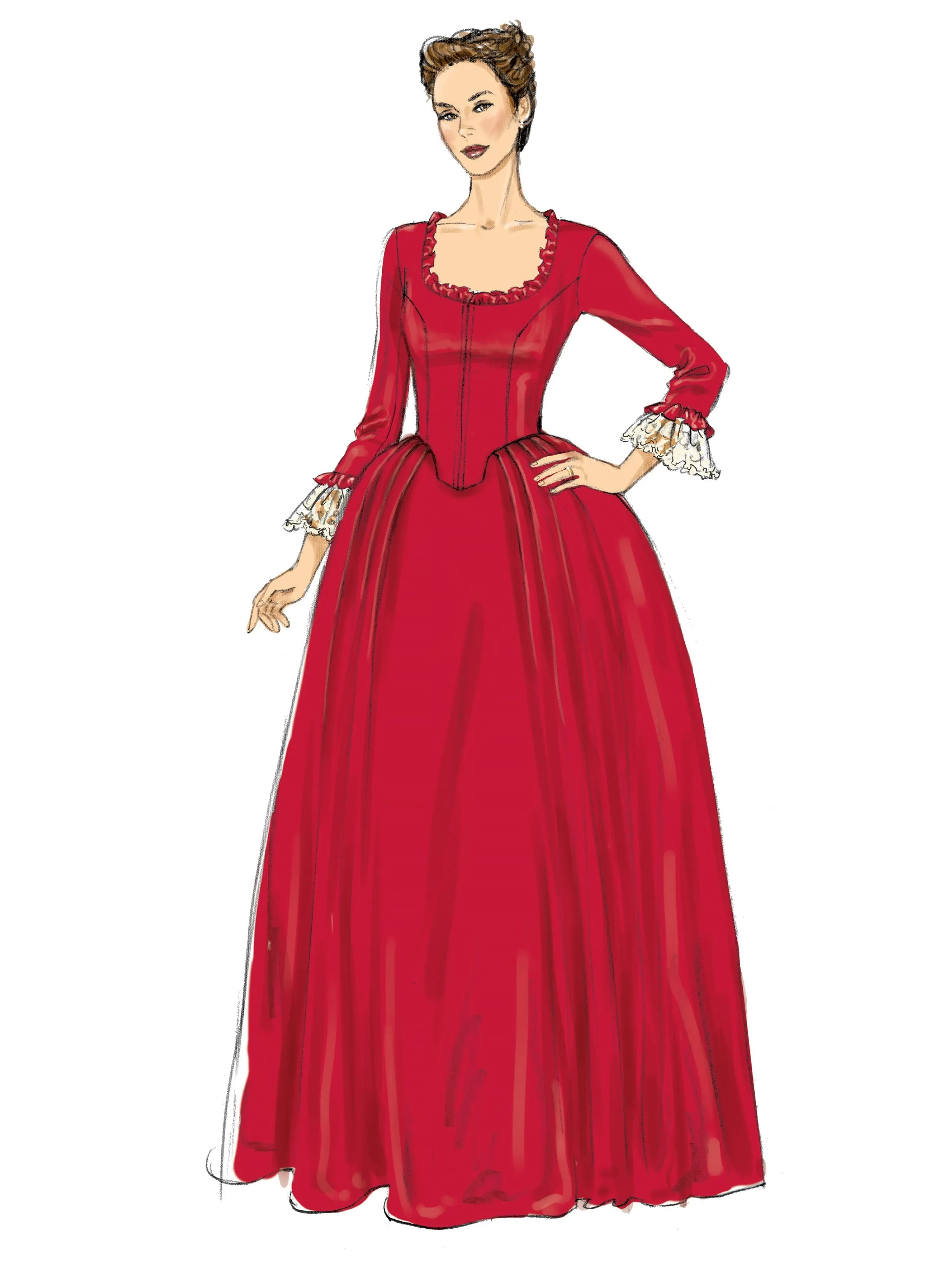 McCalls 7965 Misses' Costume sewing pattern
