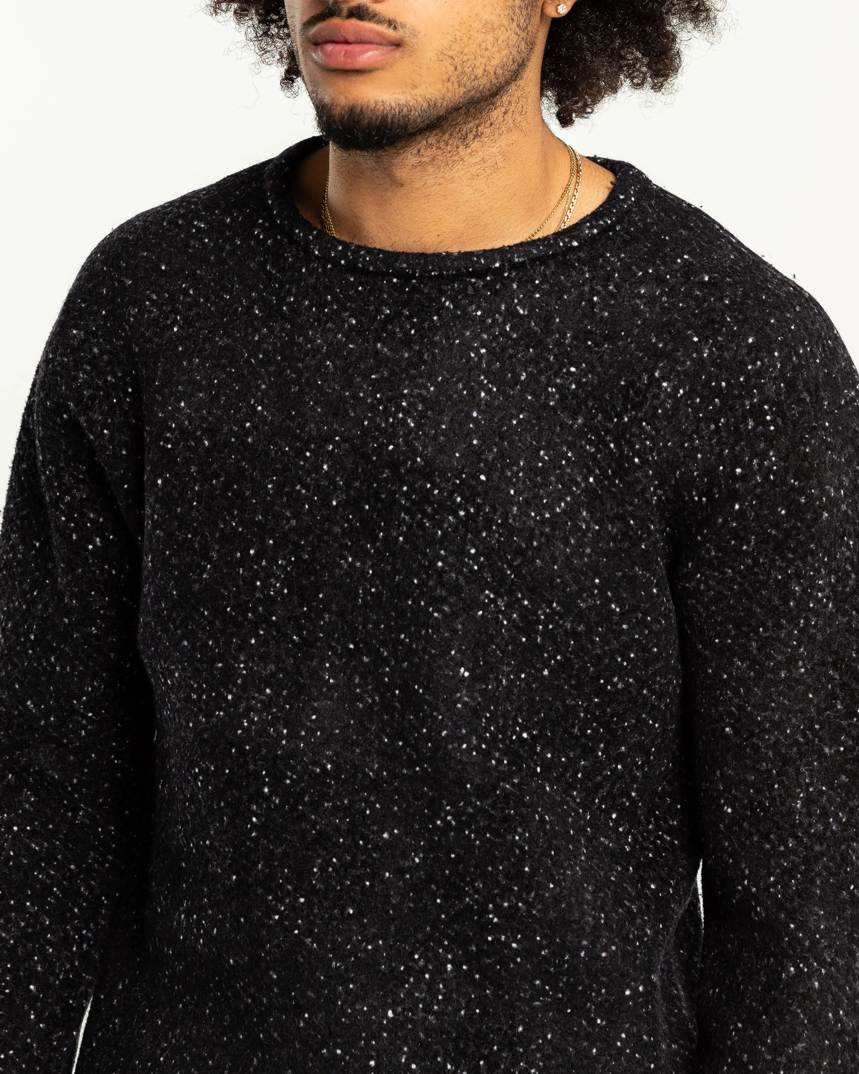 Merino Wool Sweater in Open Blue