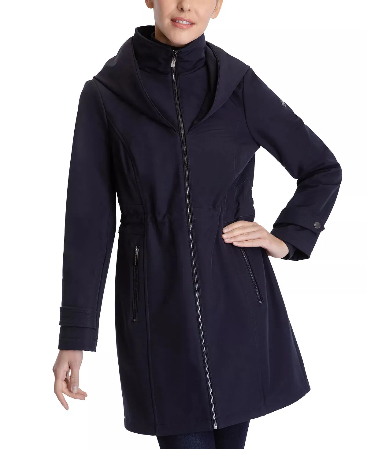 MICHAEL Michael Kors Hooded Raincoat