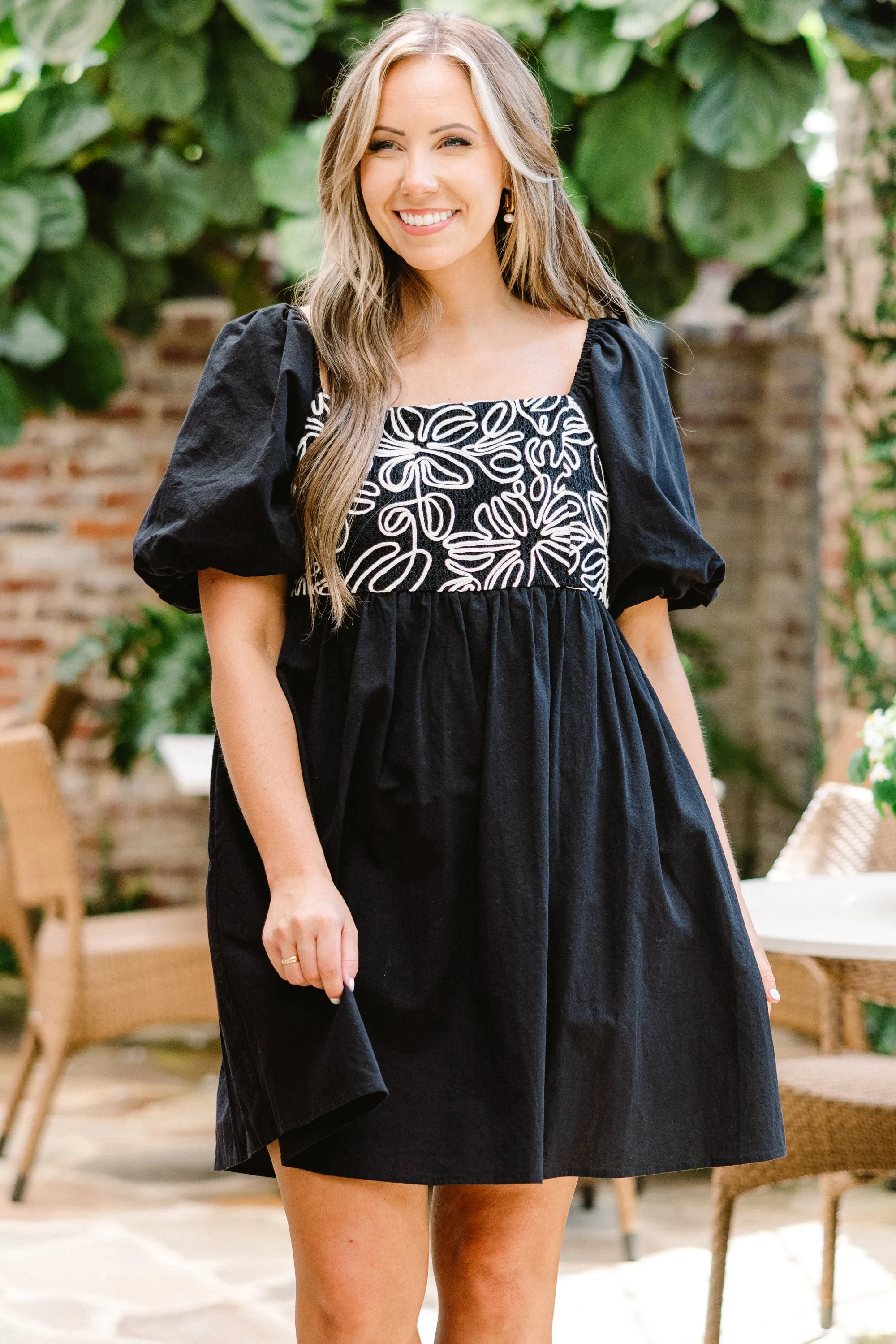 Midnight Beauty Dress, Black