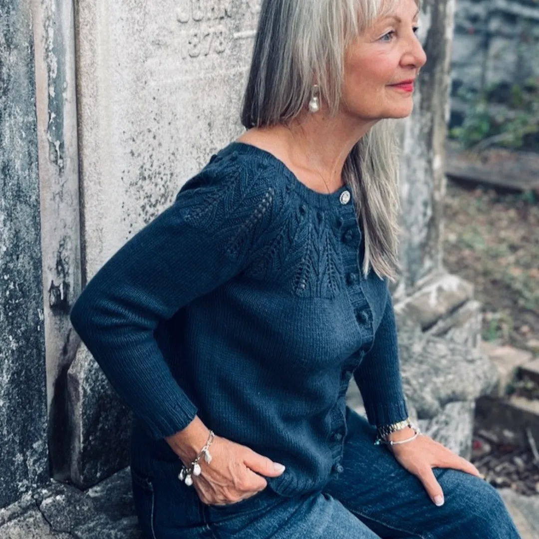 Moonflower Cardigan Kit