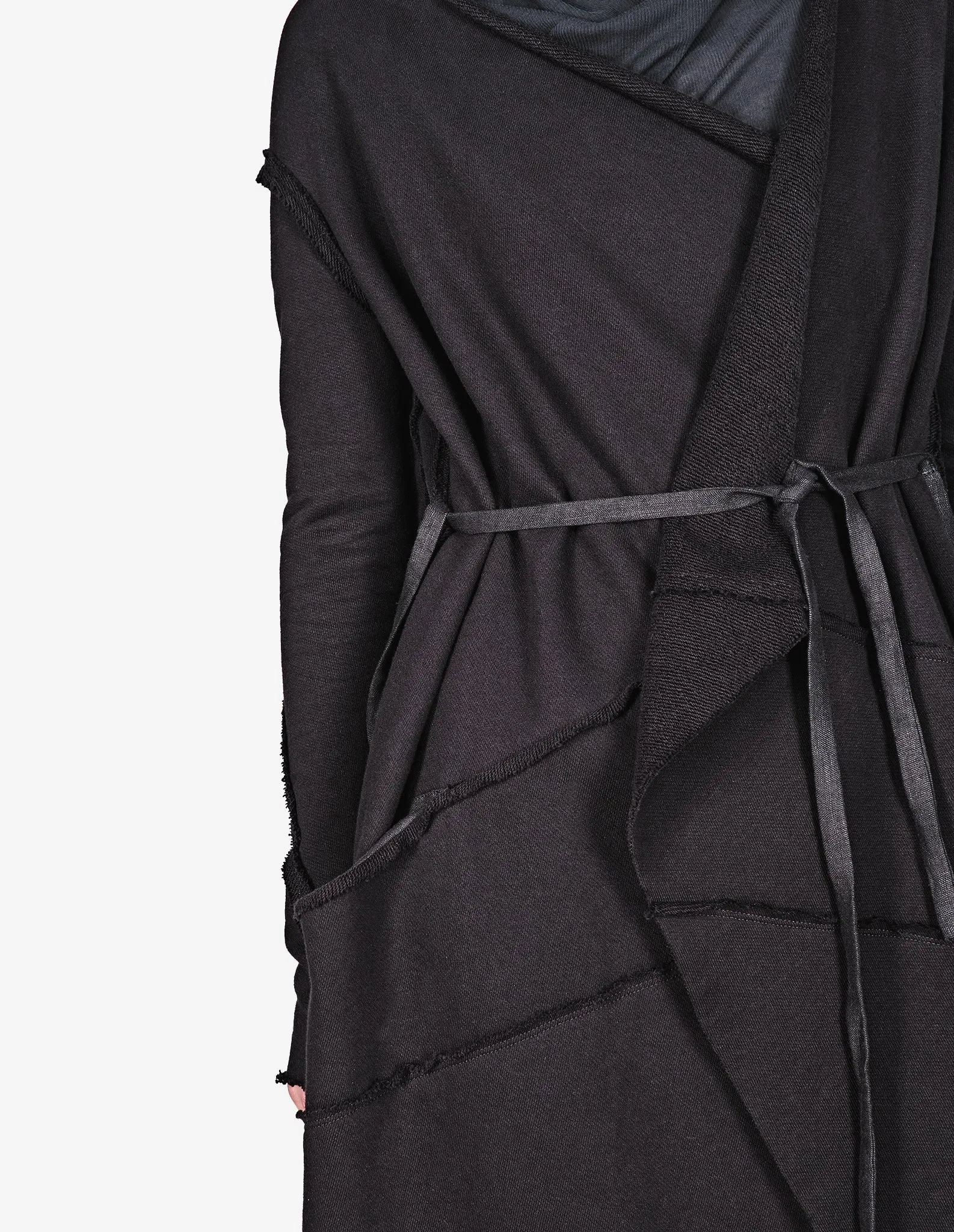 Overlong Cotton Cardigan