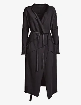 Overlong Cotton Cardigan