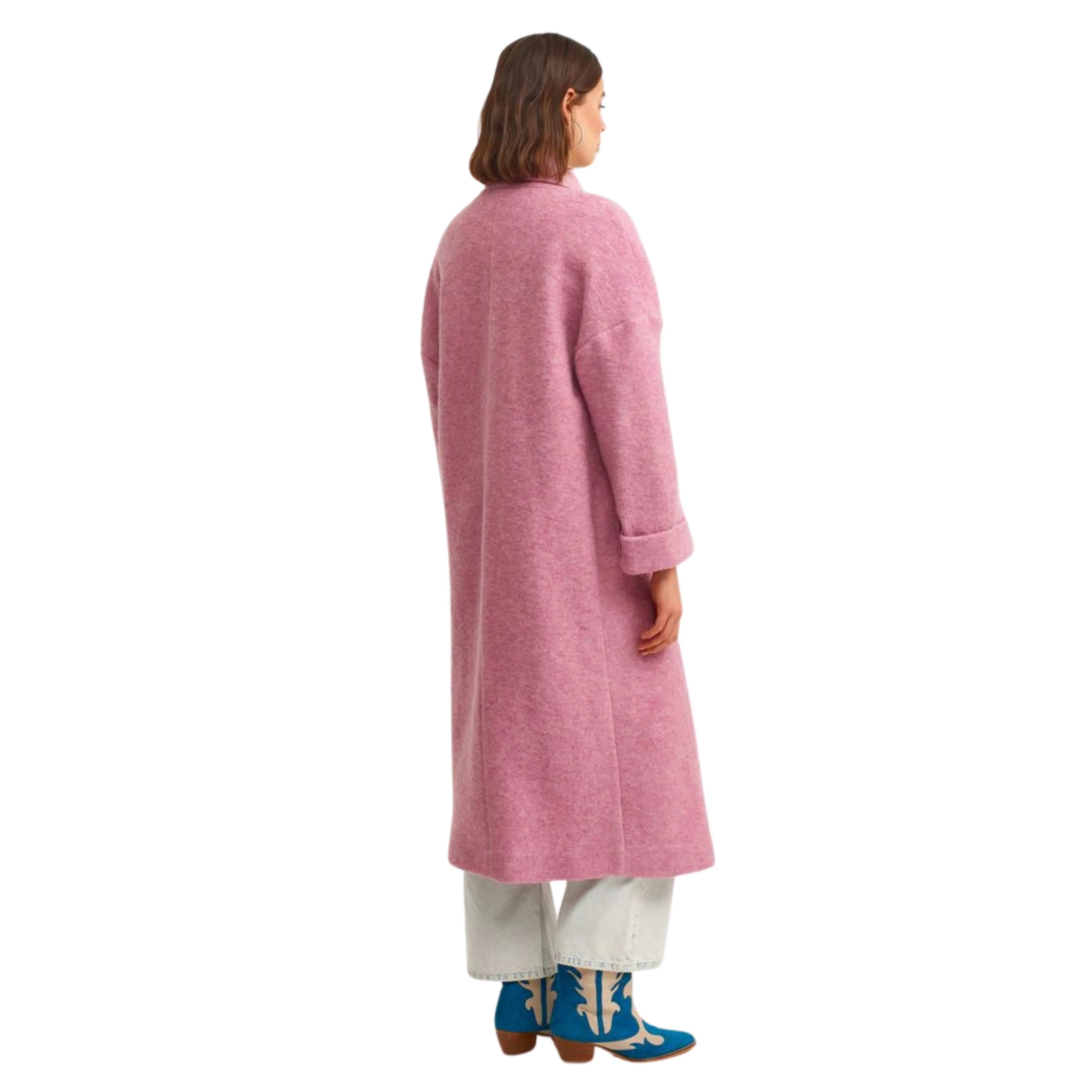 OXXO -  Wool Blend Long Pocket Coat